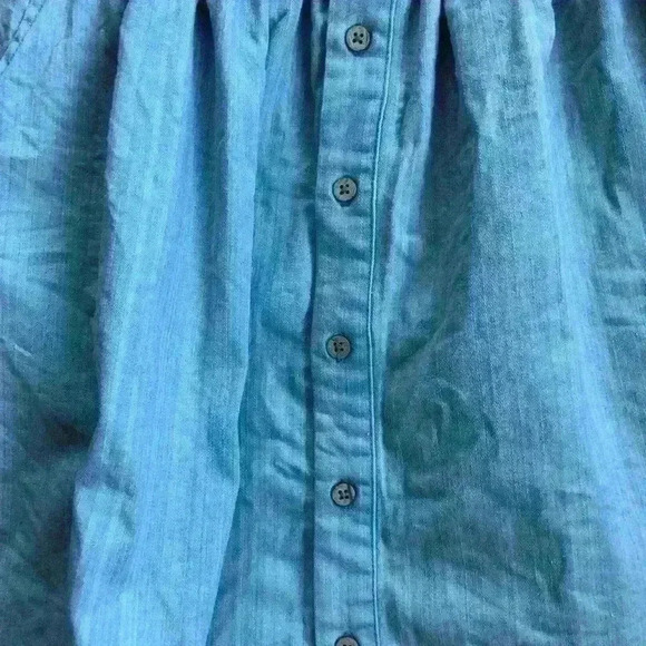 Rylee + Cru Jean Skirt Size Large. - Picture 4 of 4